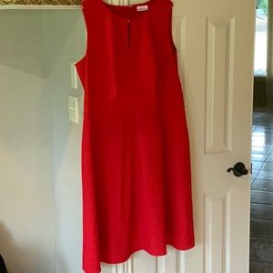 Red Calvin KLEIN dress